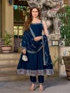 Qayamat By Aanchi Vichitra Silk  Embroidery Anarkali Suit
